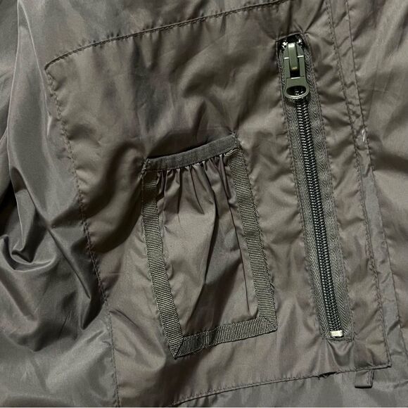 Brandon Thomas Men’s  Goose Down Puffer Hooded Jacket Grey L Gorpcore Outdoors - Picture 5 of 9